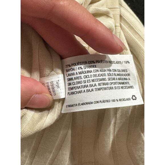 The Nines By Hatch Long Sleeve Turtleneck Ribbed Maternity Dress Size XXL - Picture 6 of 10